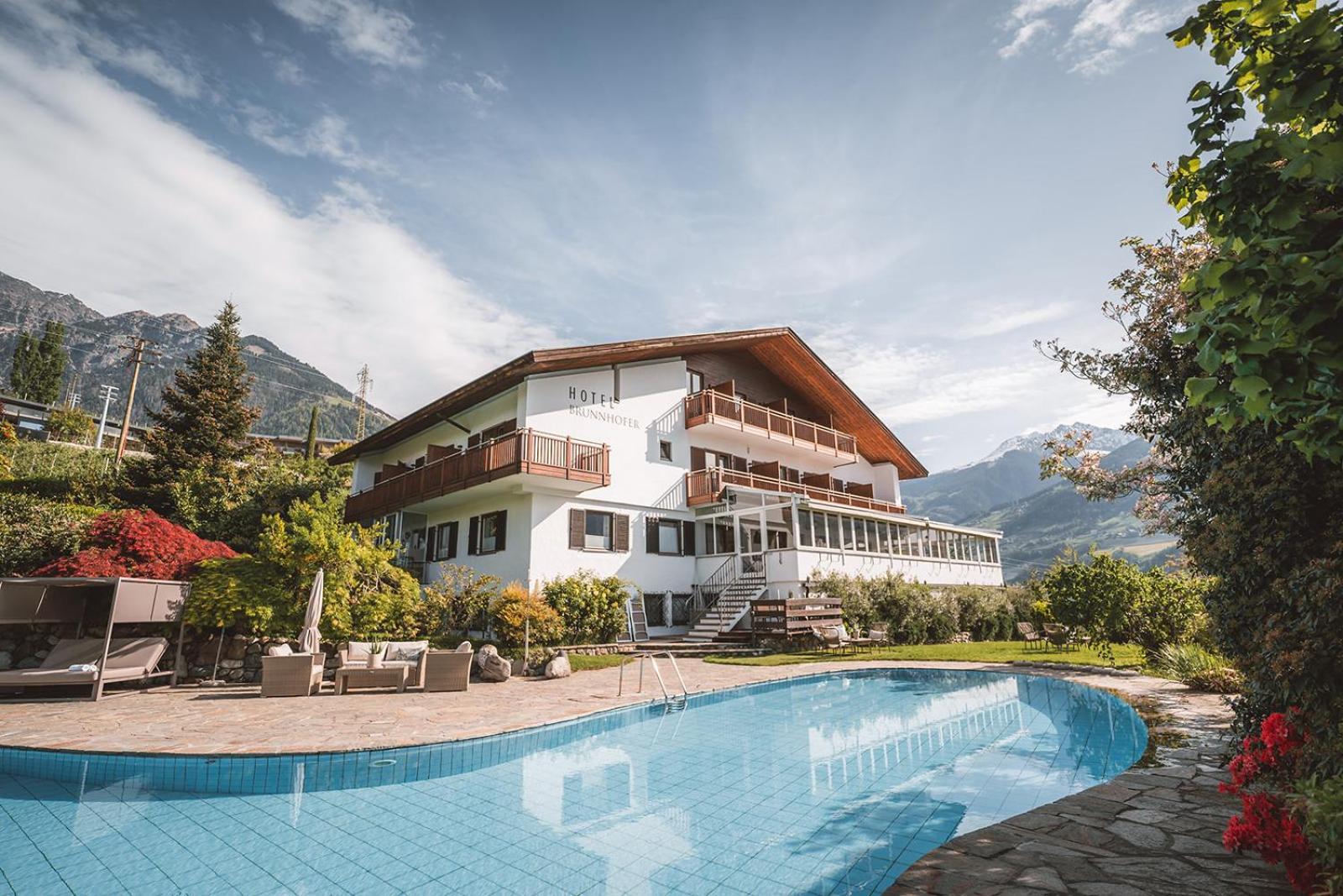 Hotel Brunnhofer Tirolo Kültér fotó